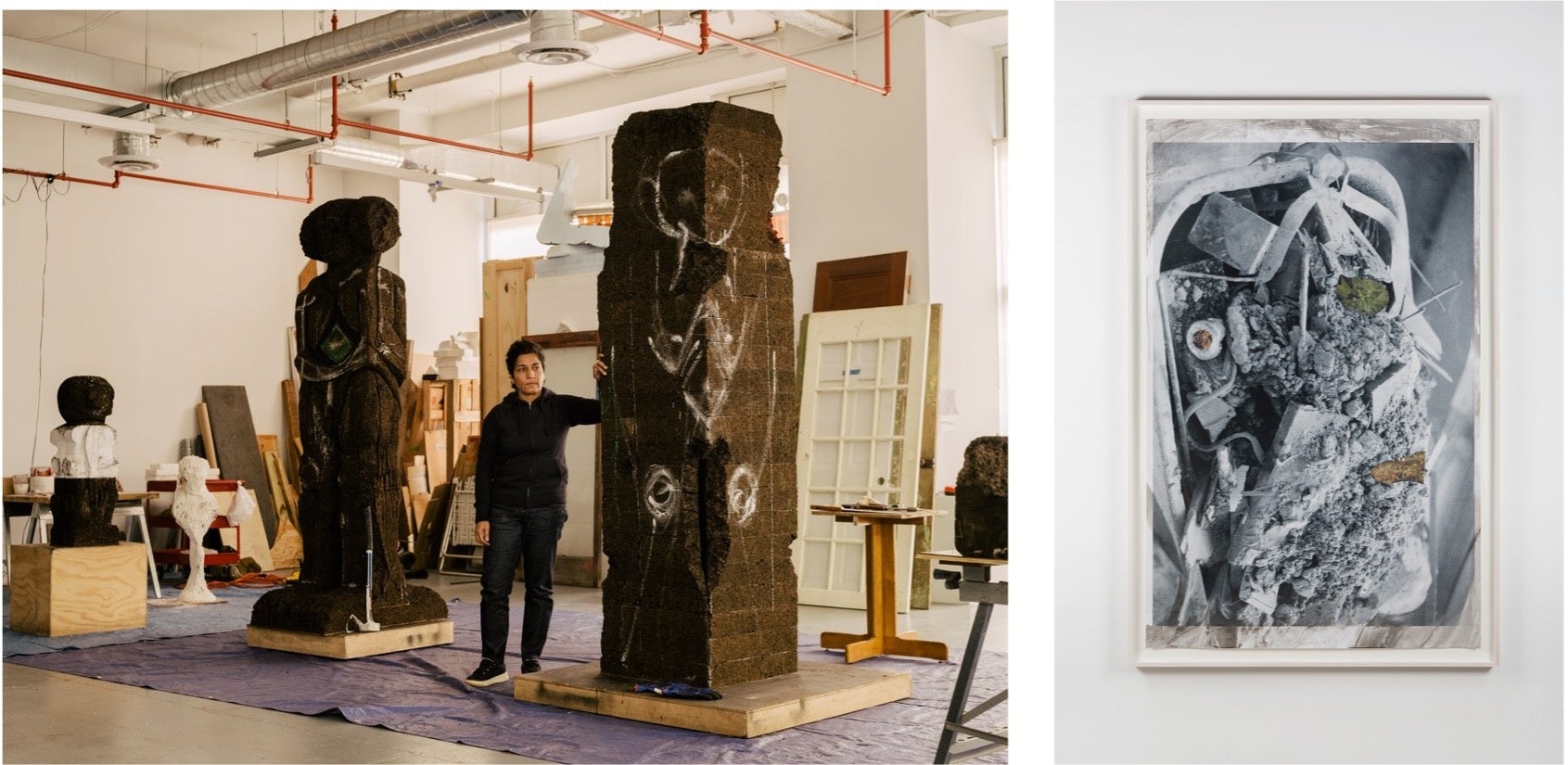 右)フーマ・ババ《Untitled》2015