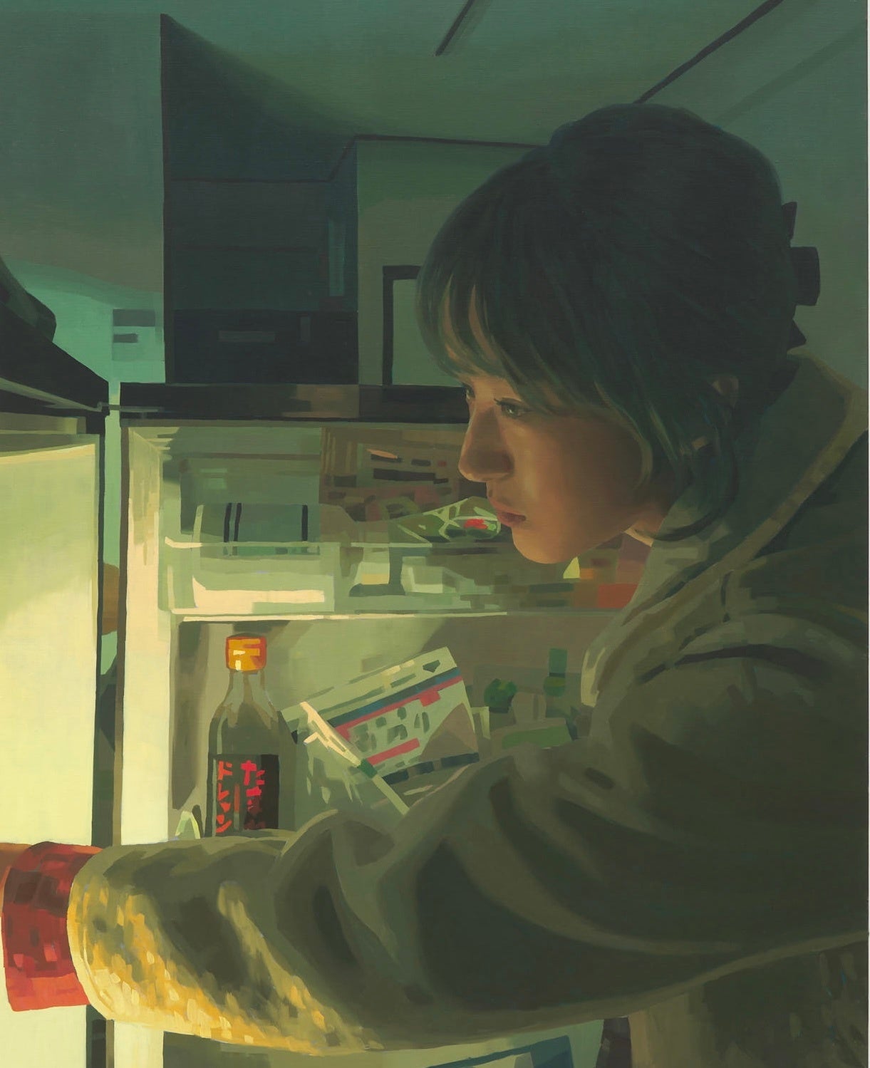 ありふれた日常」の瞬間を絵画に取り込み、鑑賞者を主人公とする