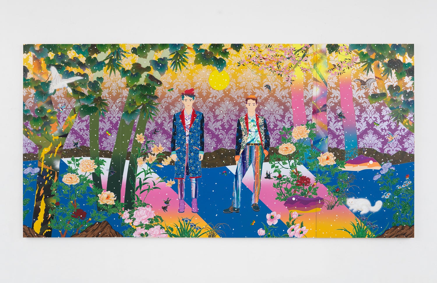 現代美術家 松山智一、日本初となる大規模な個展「松山智一展