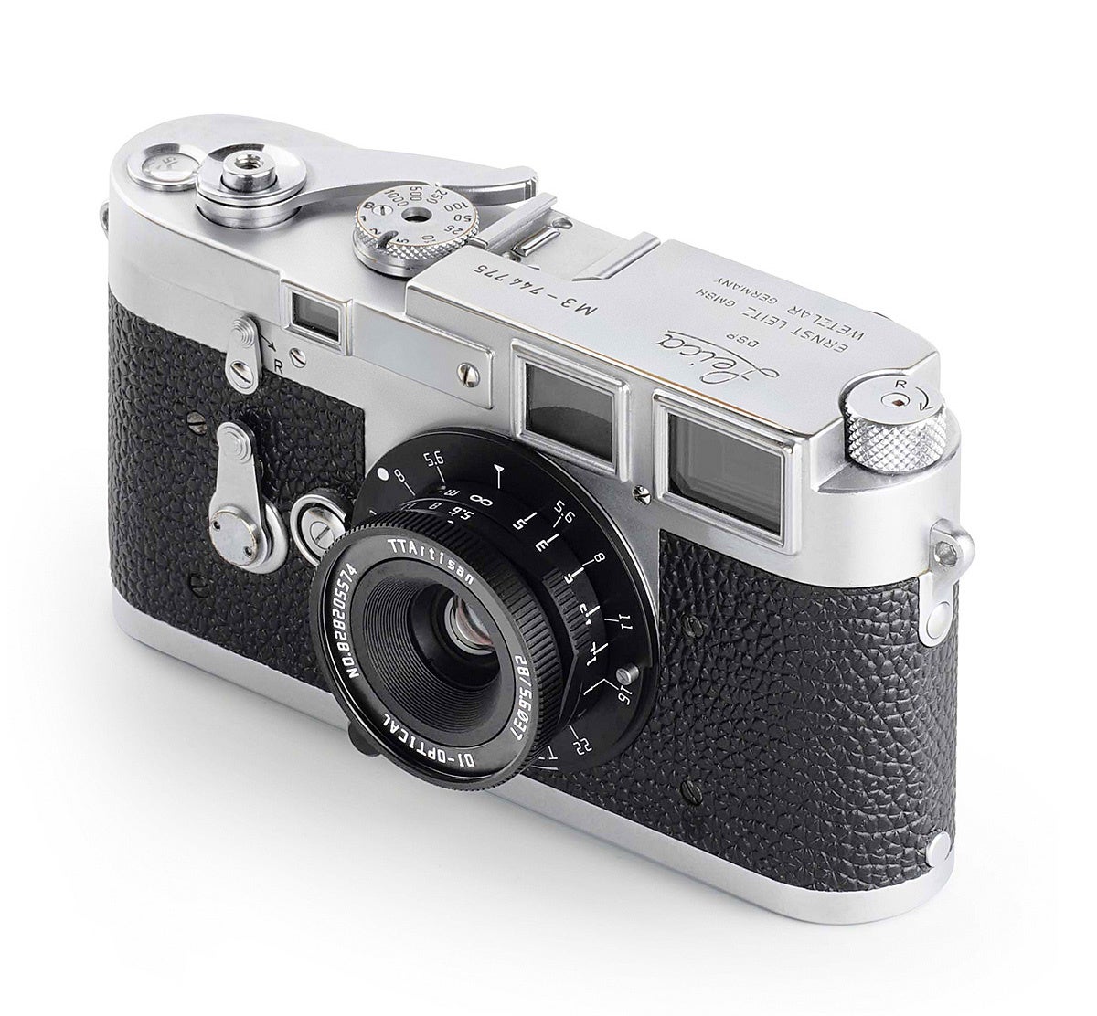 銘匠光学、ライカM用の小型レンズ「TTArtisan 28mm f/5.6」のブラック ...