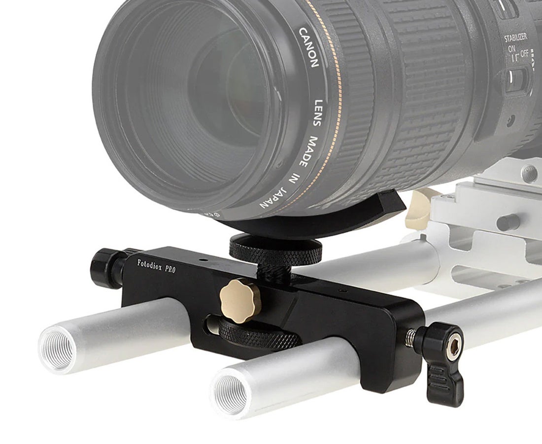 画像は装着イメージです。レンズサポート以外は商品に含まれません