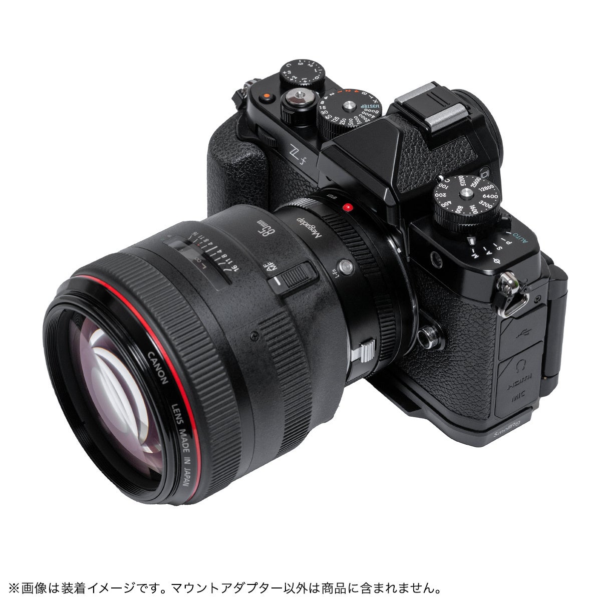 長谷川製作所　4x5用デジタルマウントアダプターforキヤノンEF Commlite、キヤノンEF→マイクロフォーサーズマウントアダプター