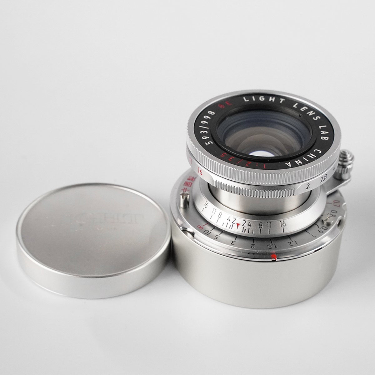 LIGHT LENS LAB LTM 35mm f/2 Collapsible <シルバー>