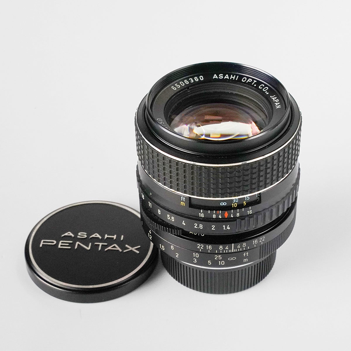 TAKUMAR 50mm F1.4 + SHOTEN M42-LM R50（Mマウントで距離計連動）