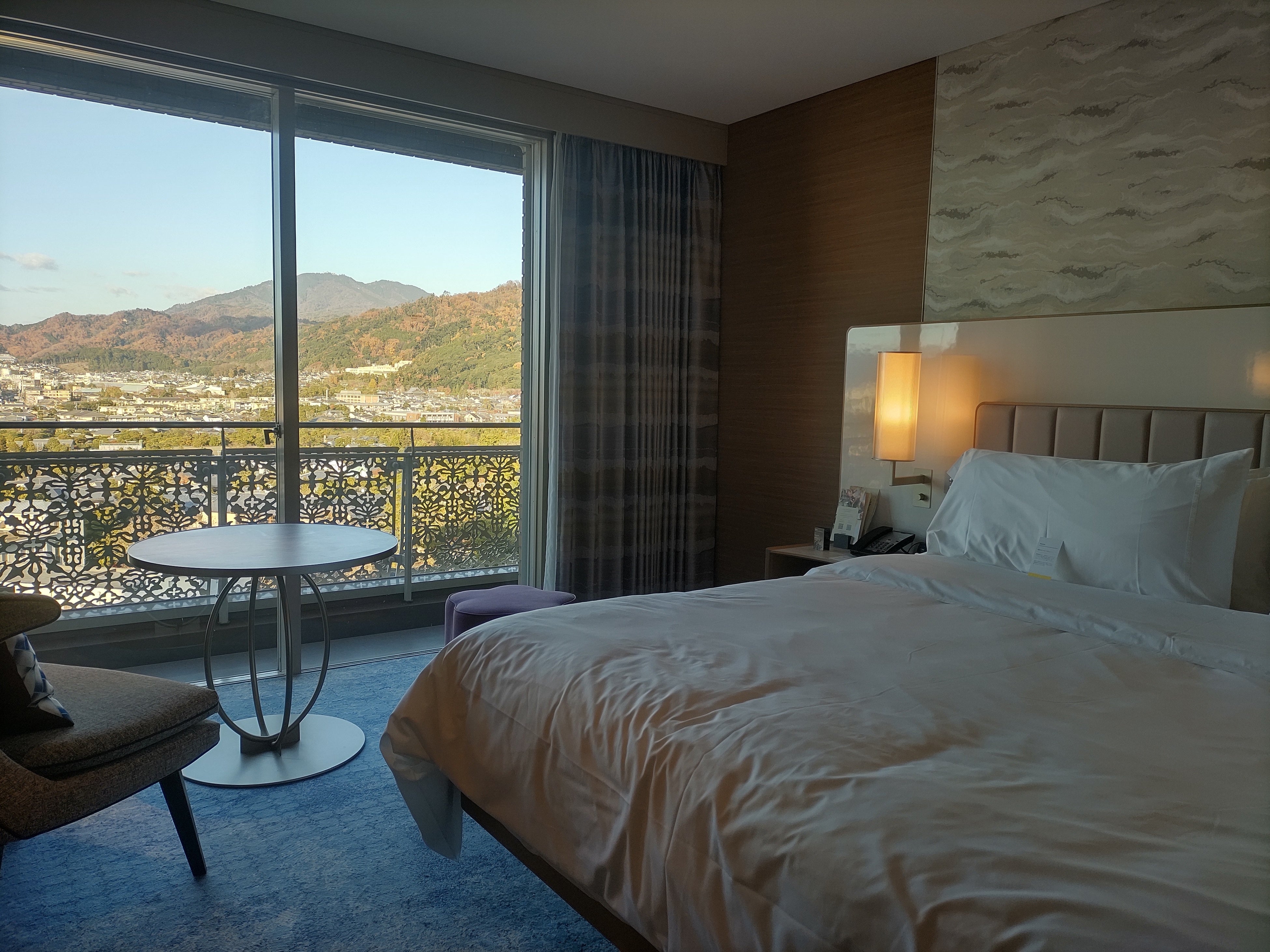 ウェスティン都ホテル京都　デラックス平安京ビュー　キング