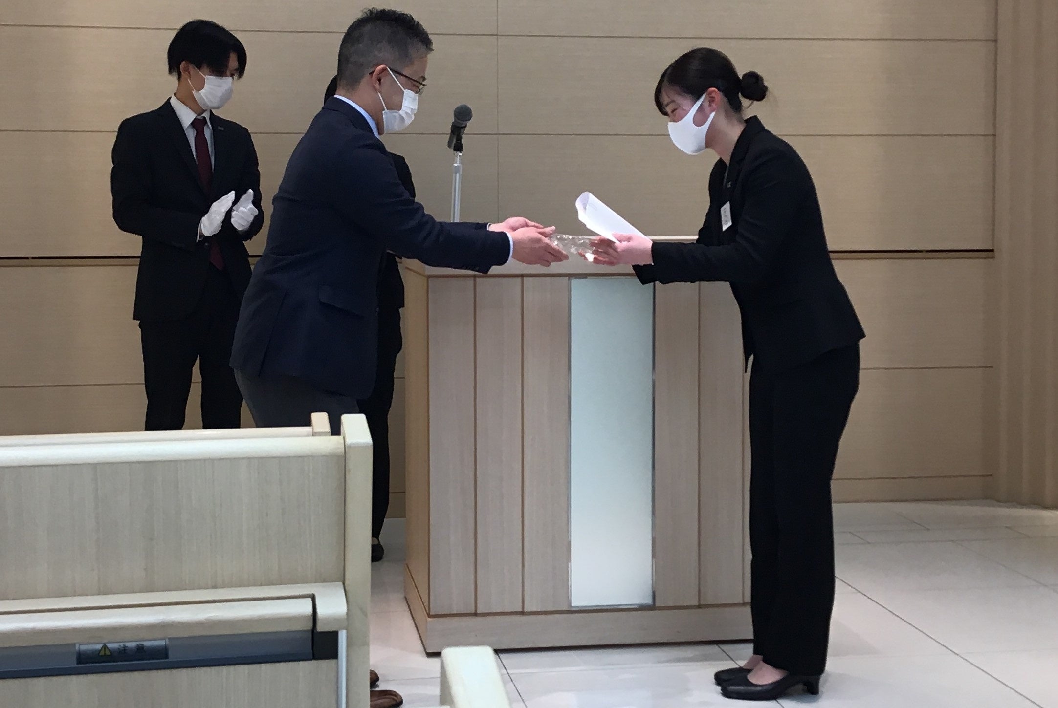 2021年　レセプションコンテストの様子