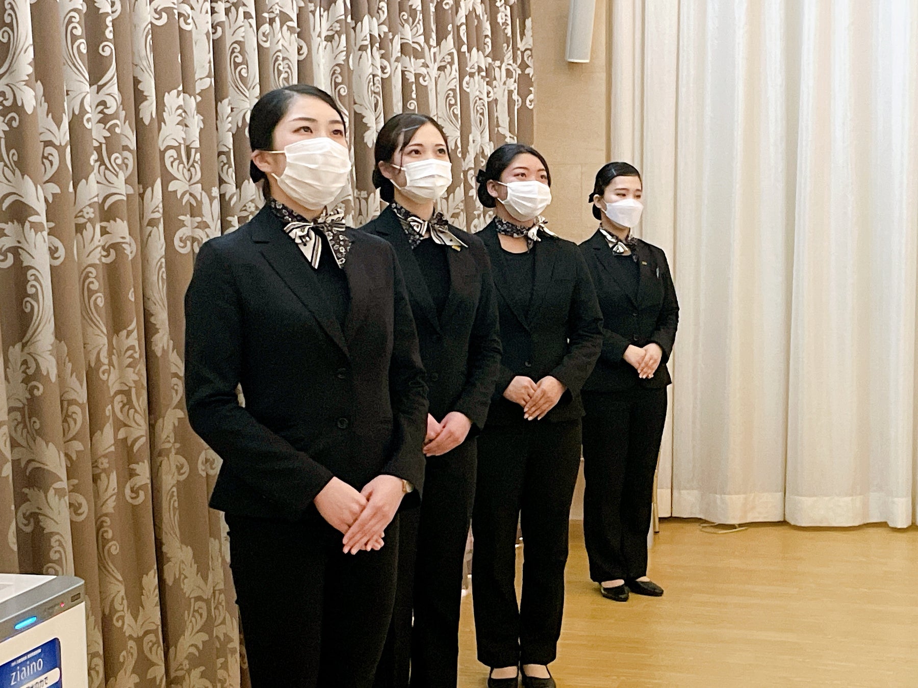 整列の様子