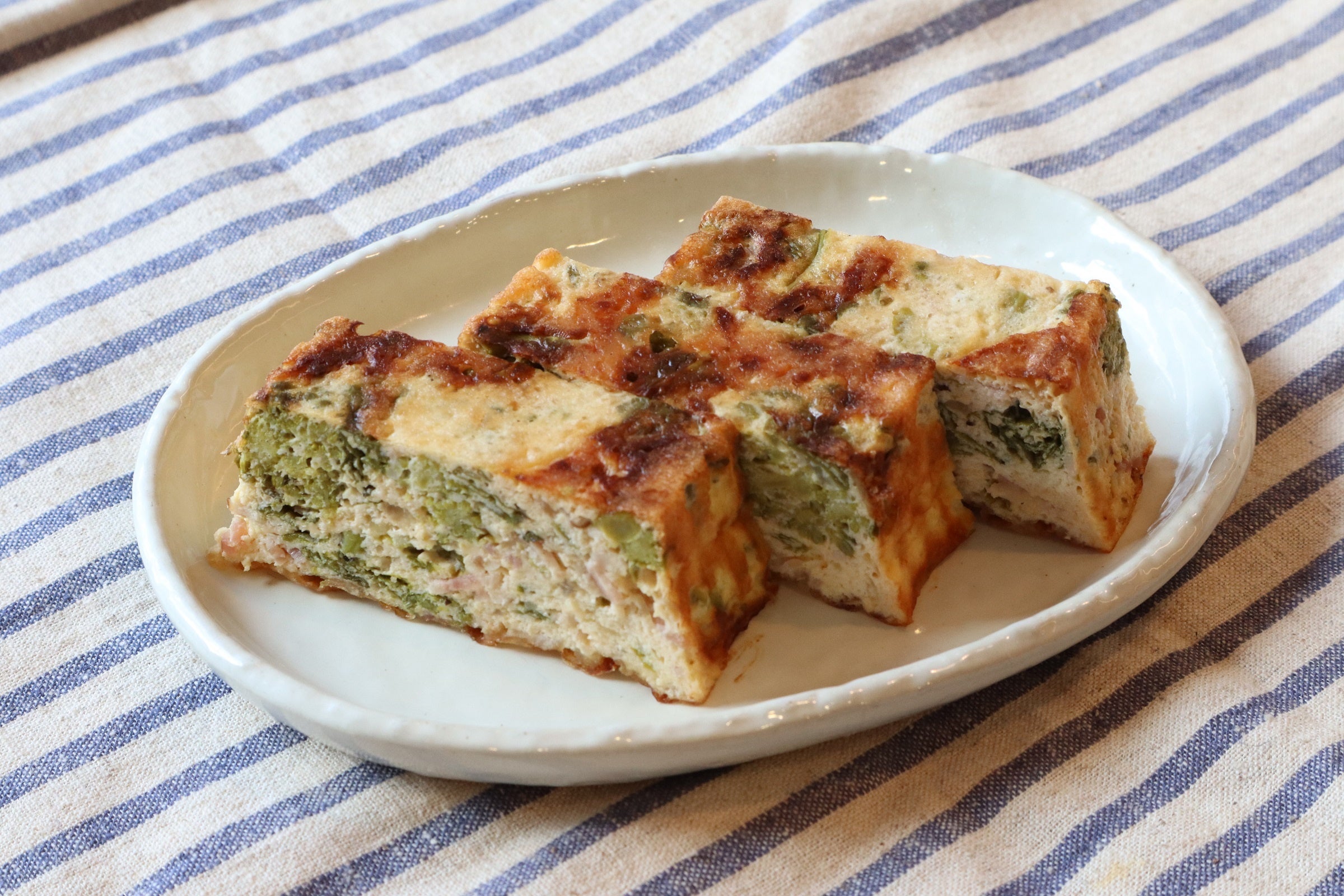 春野菜と「絹ごし豆腐」を使って小さなフランスのお惣菜を作ります。