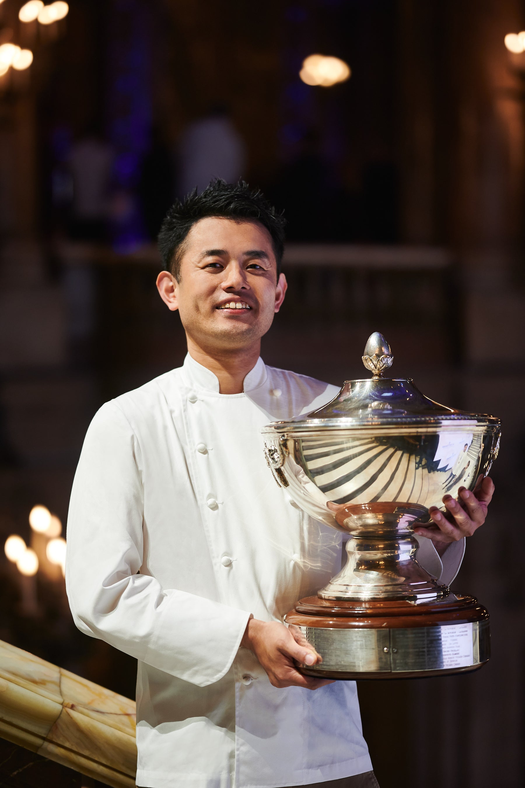 堀内亮シェフ（本校卒業生）