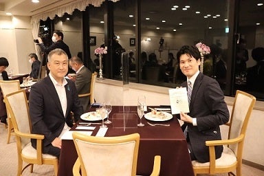 校長市長2ショット