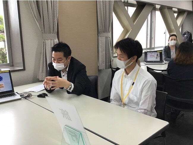 2021年6月26日 滋賀県彦根市にて開催 出張オープンキャンパスの様子