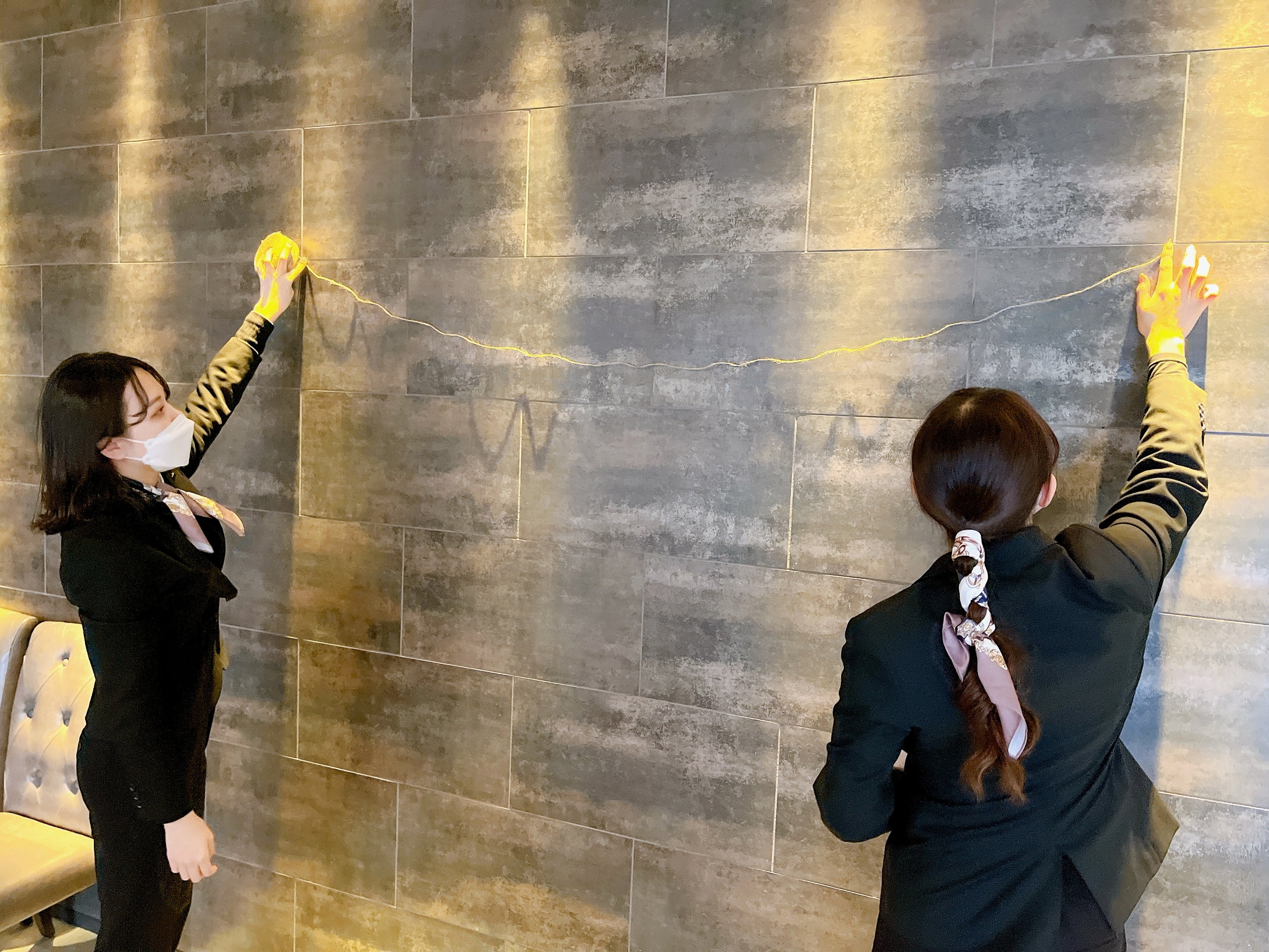 2023年2月18日ブライダルフェア準備の様子