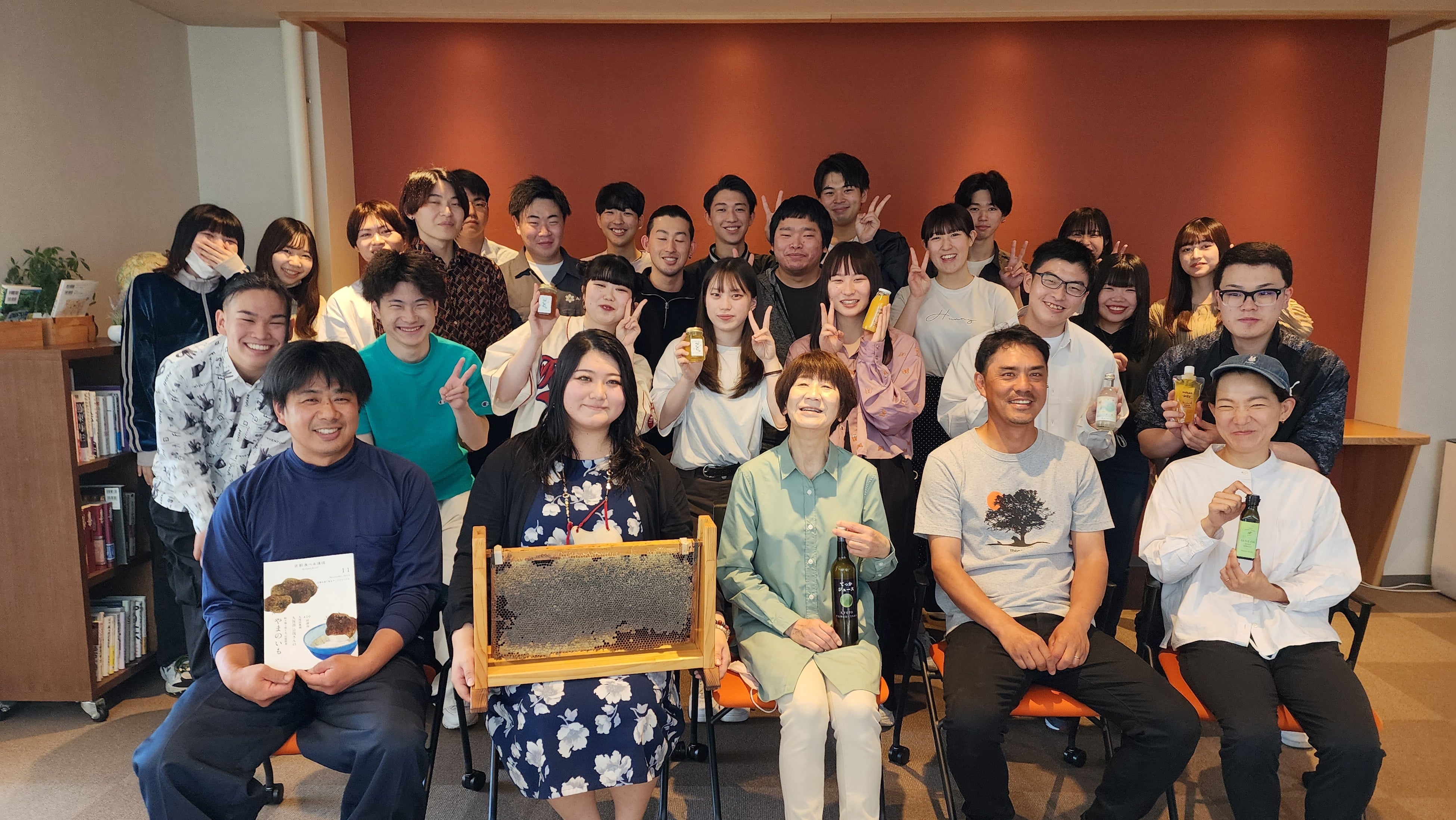 生産者や起業家の方々と