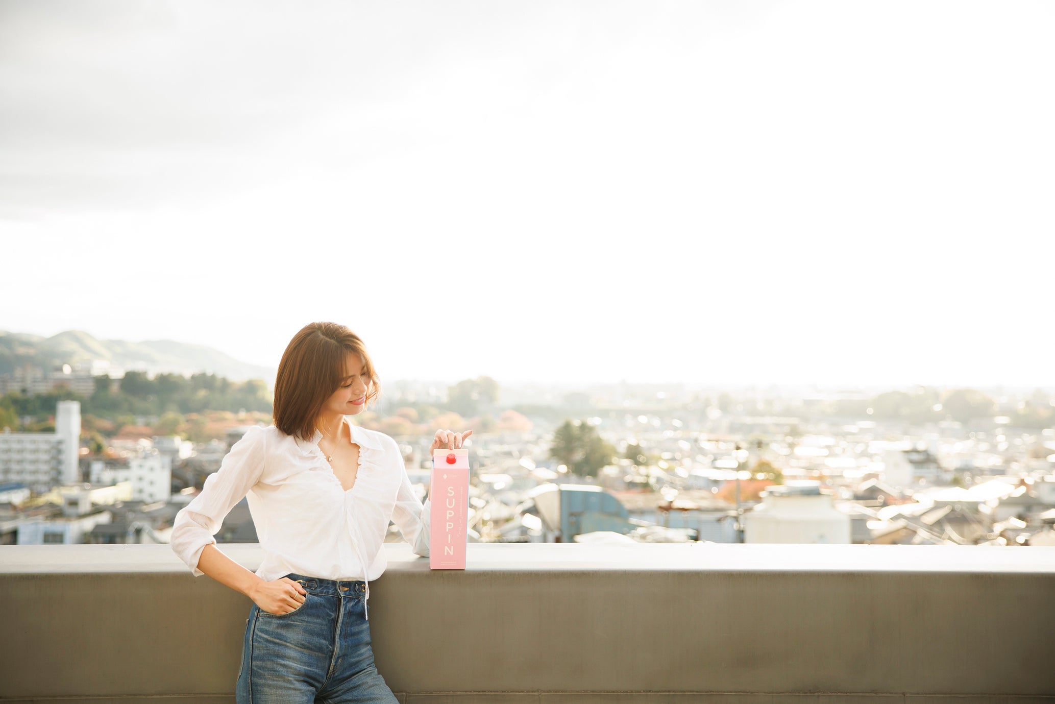 佐藤晴美さんとのコラボレーション「すっぴん酒風呂」