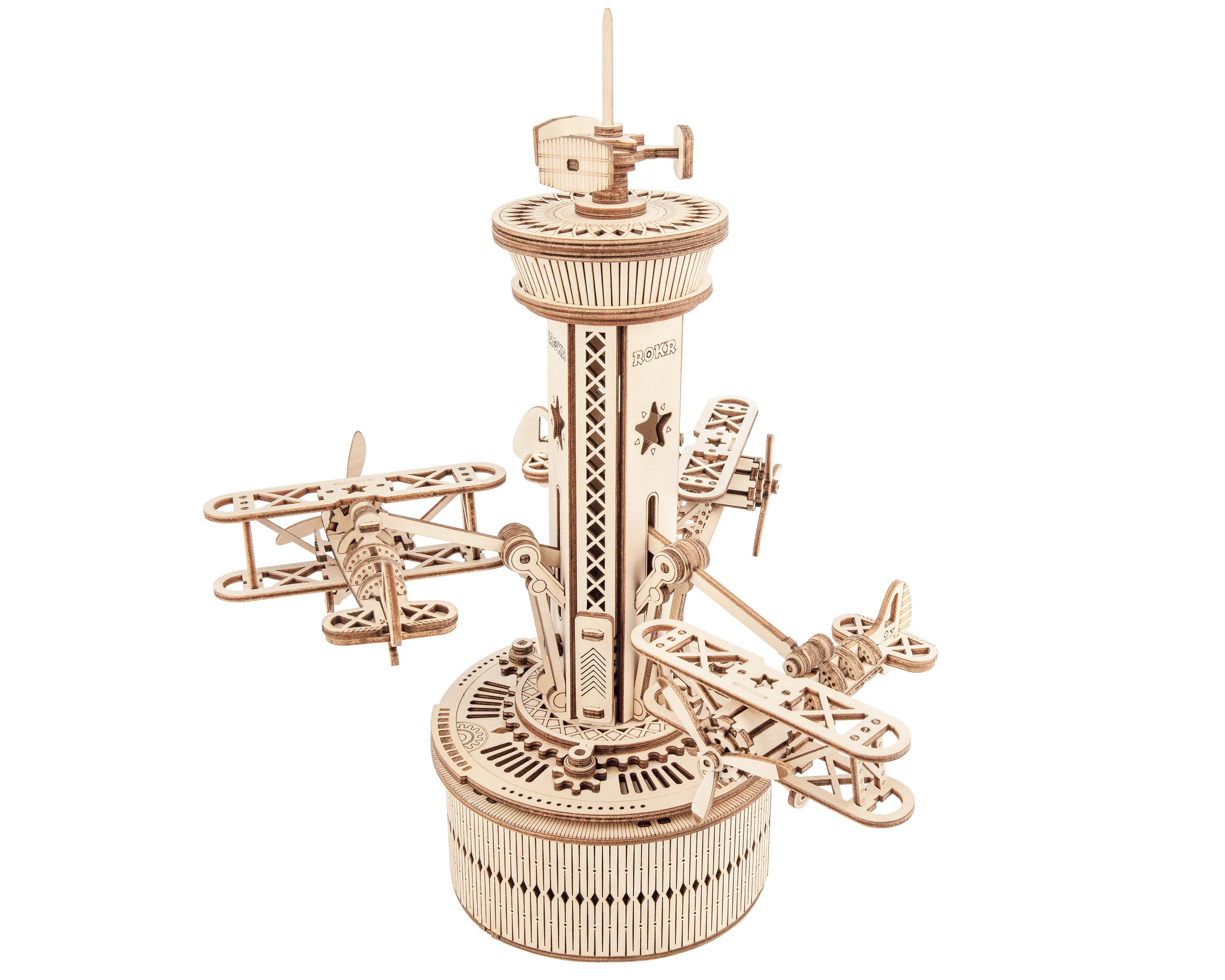 オルゴール付き3Dウッドパズルの新商品！DIYクラフトキット