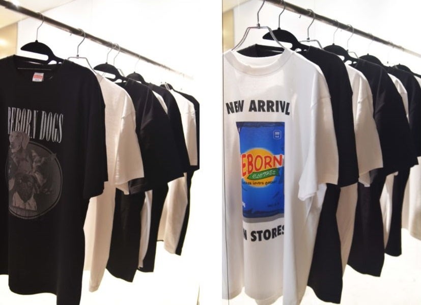 コンセプトである“REBORN”から着想を得たグラフィック