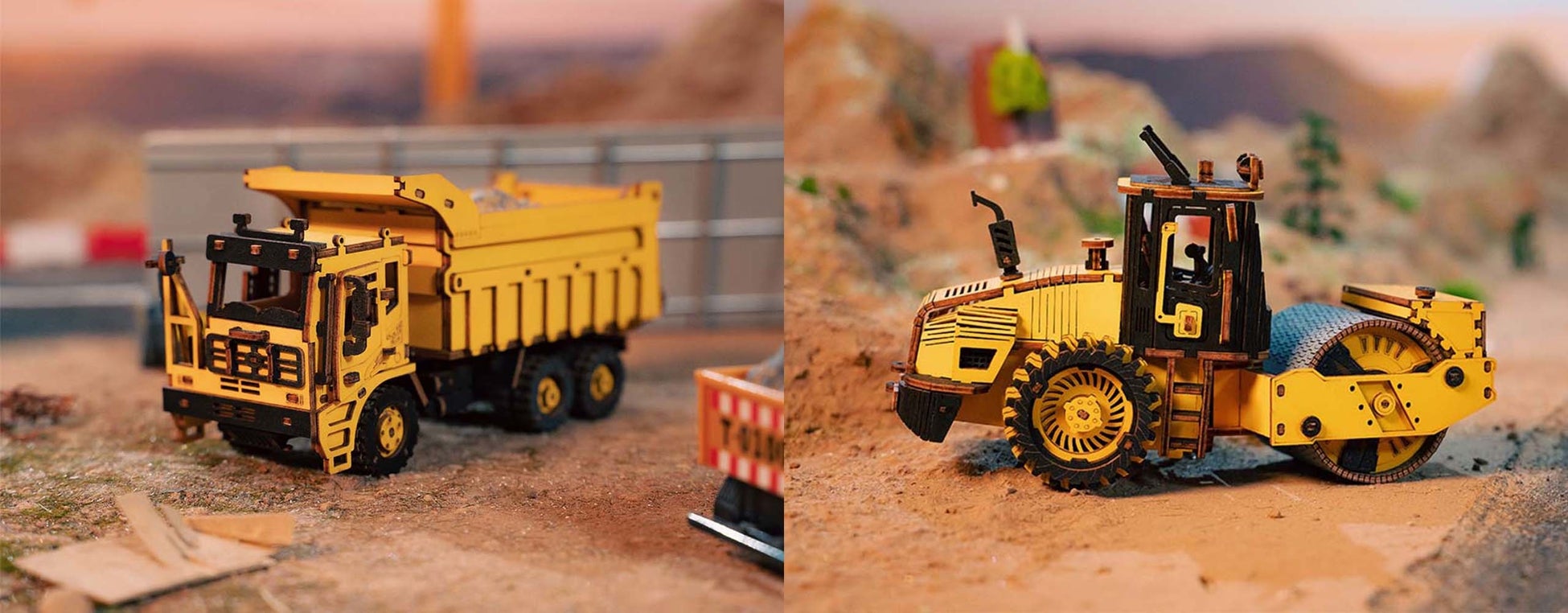ダンプトラック&ロードローラー
