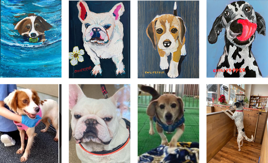 アーティストchilipepper S Paintingと一般社団法人mananiによるアートの力で保護犬 を支援するプロジェクト Dialogue ダイアログ を発足 一般社団法人マナーニのプレスリリース