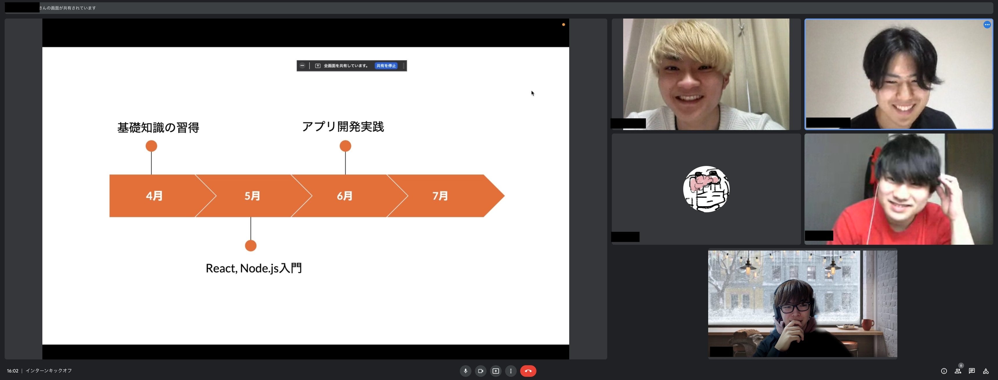 キックオフの様子