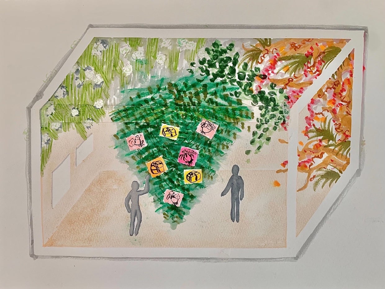 ミニアートの木イメージ図