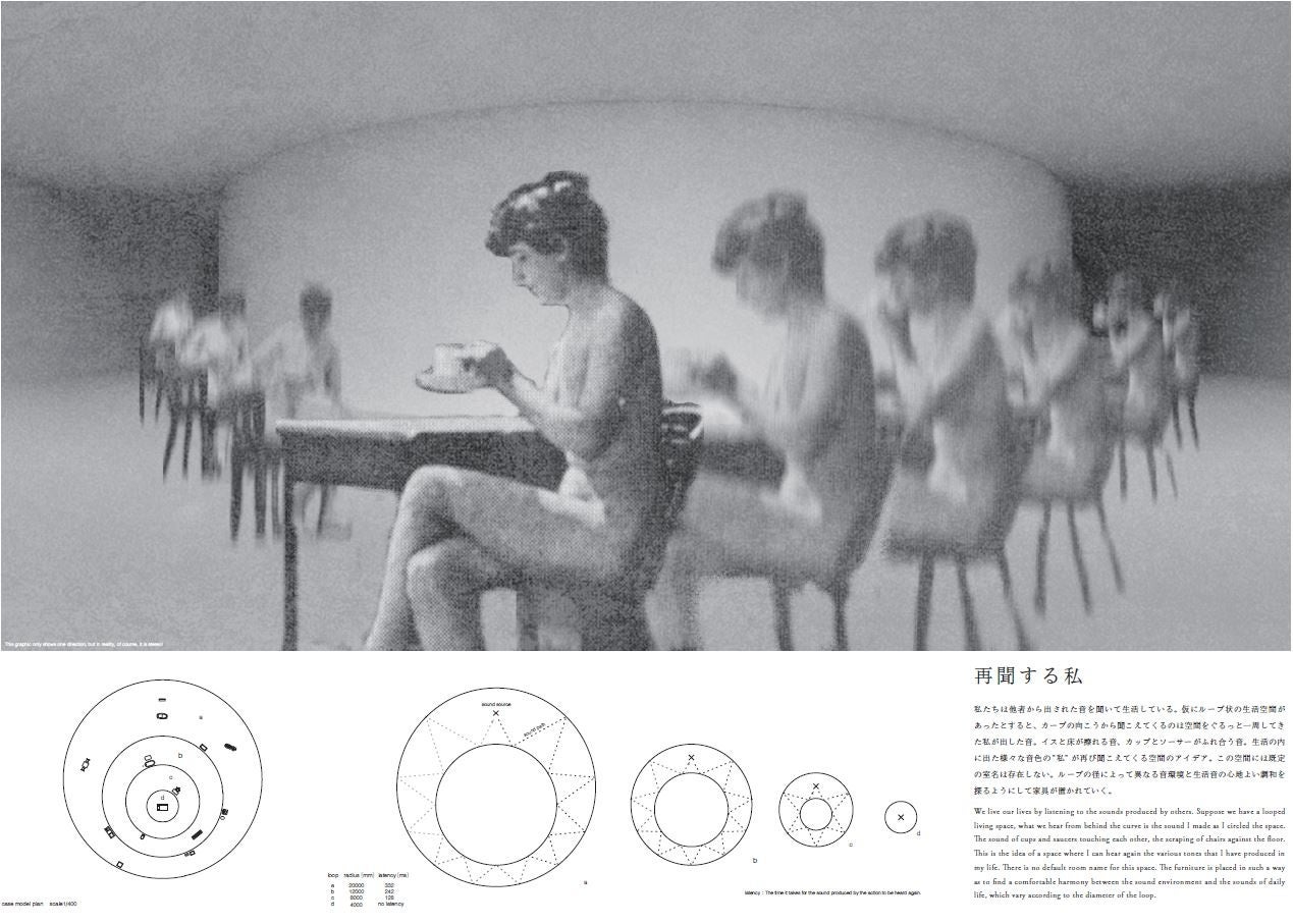 2021年度日本地区最優秀賞　「再聞する私」東京藝術大学大学院　藤本翔大さん