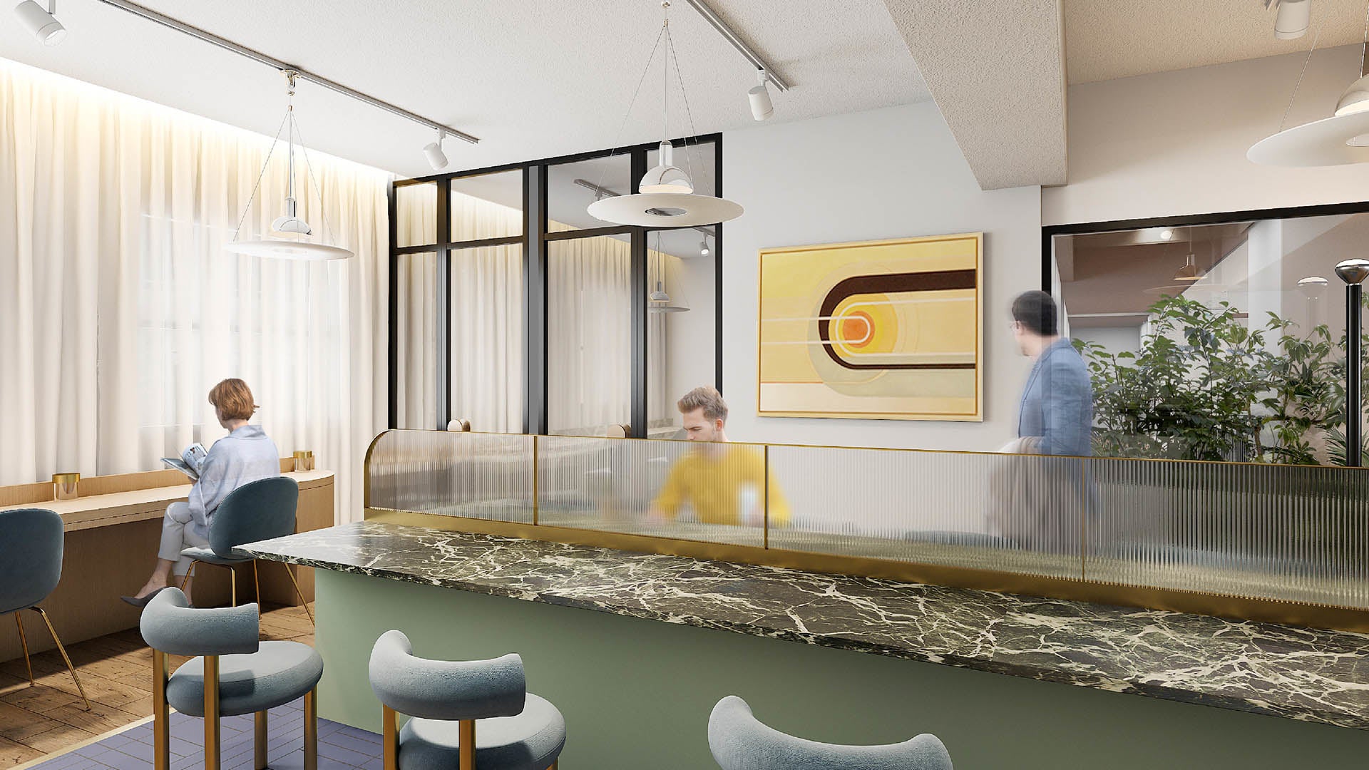 ▲2Fコワーキングスペースイメージ