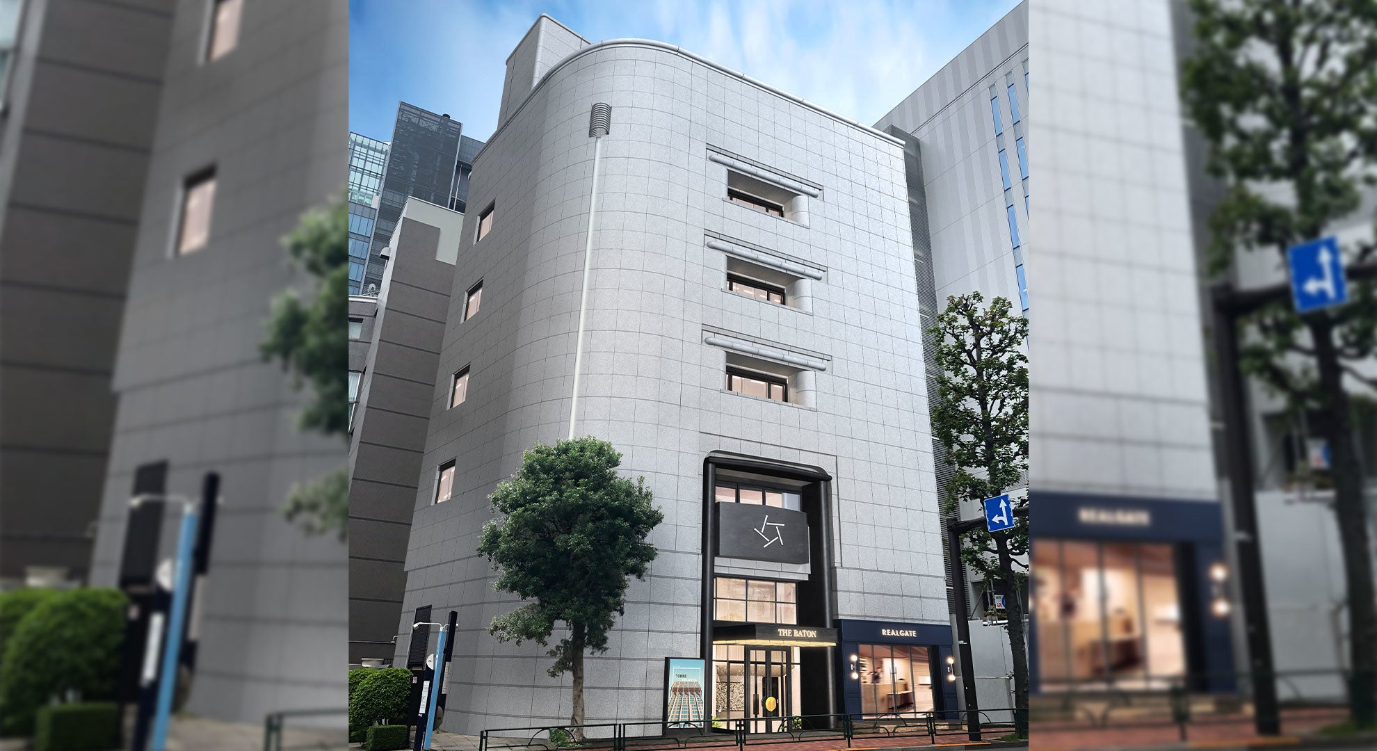 ▲THE BATON Minami Aoyama外観イメージ