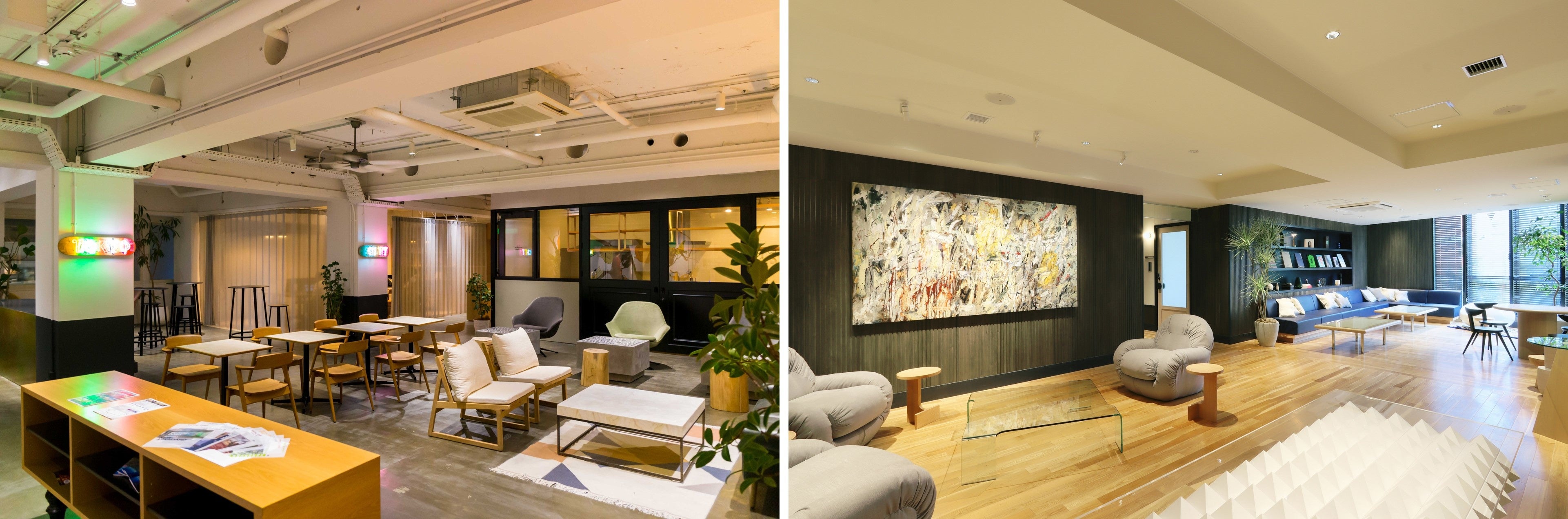 ▲PORTAL POINT SHIBUYA・THE MODULE roppongi サウンドデザイン／SOUND CoUTURE