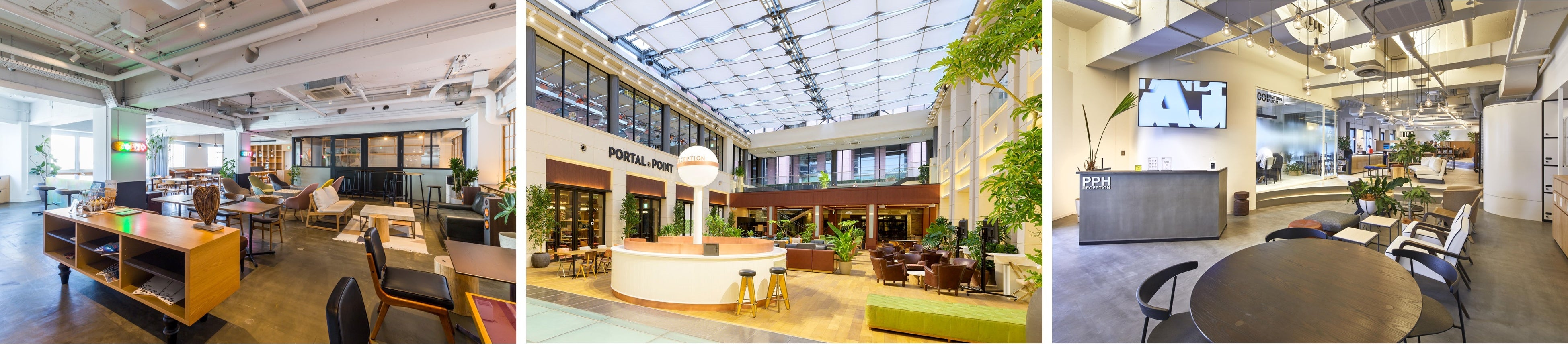 ▲PORTAL POINT SHIBUYA／PORTAL POINT -Ebisu-／PORTAL POINT HARAJUKU