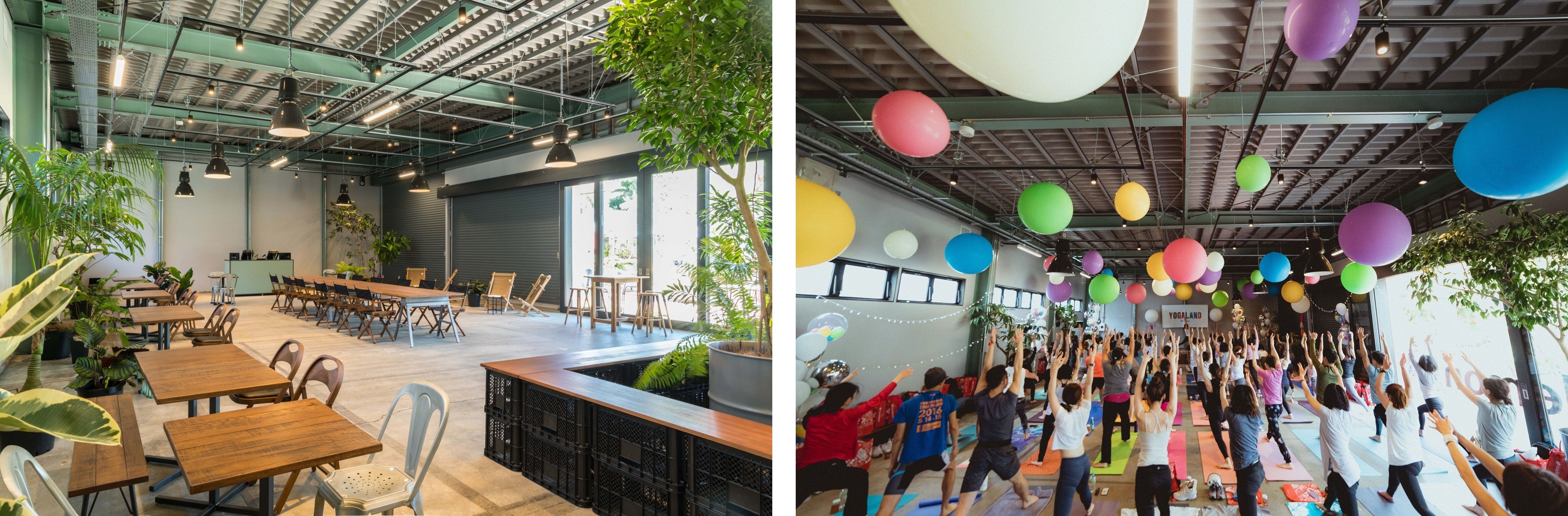 ▲ZONE 1「WAREHOUSE VENUE」