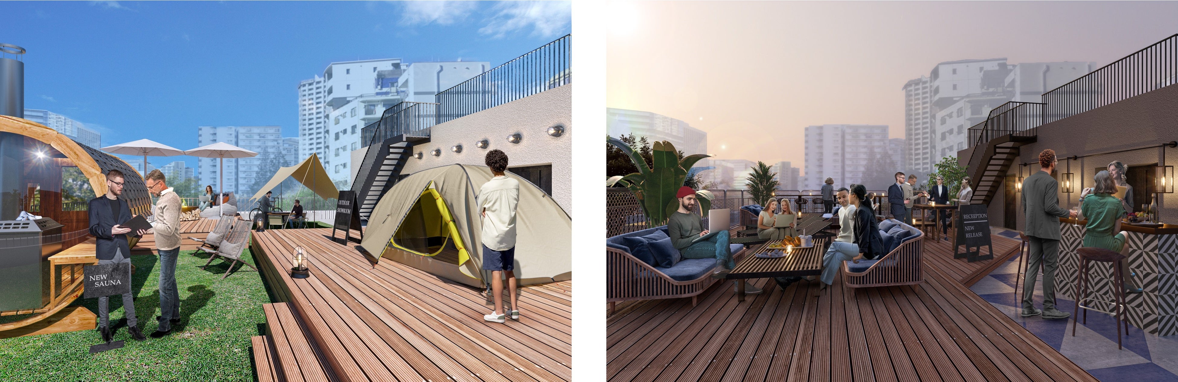 ▲専用ルーフトップイメージ