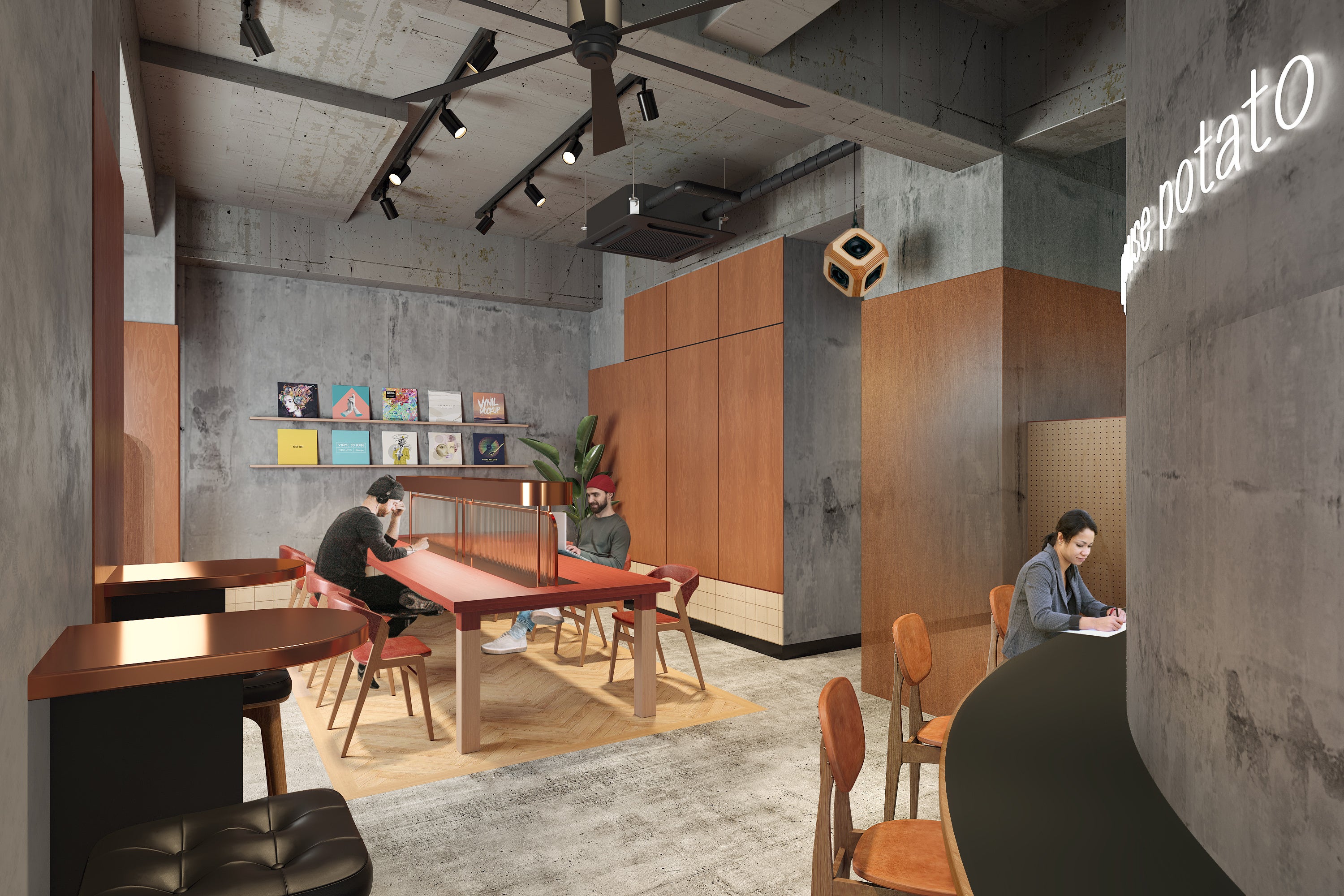 ▲コワーキングスペースイメージ