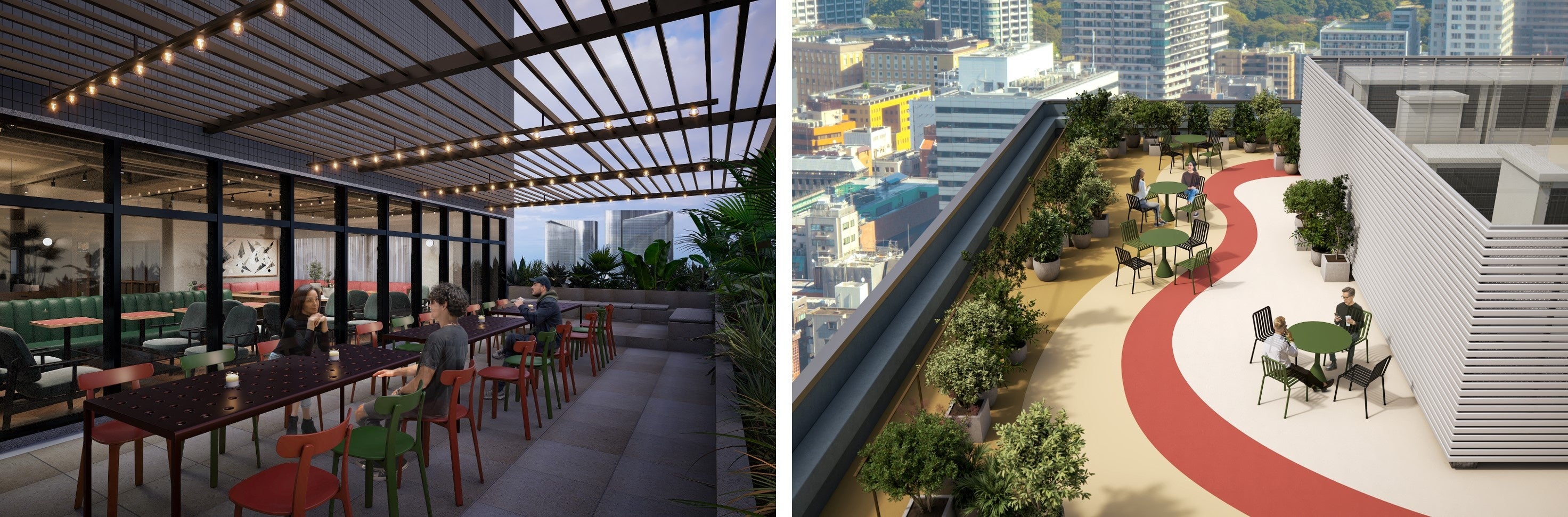 ▲5Fテラス／ルーフトップテラスイメージ