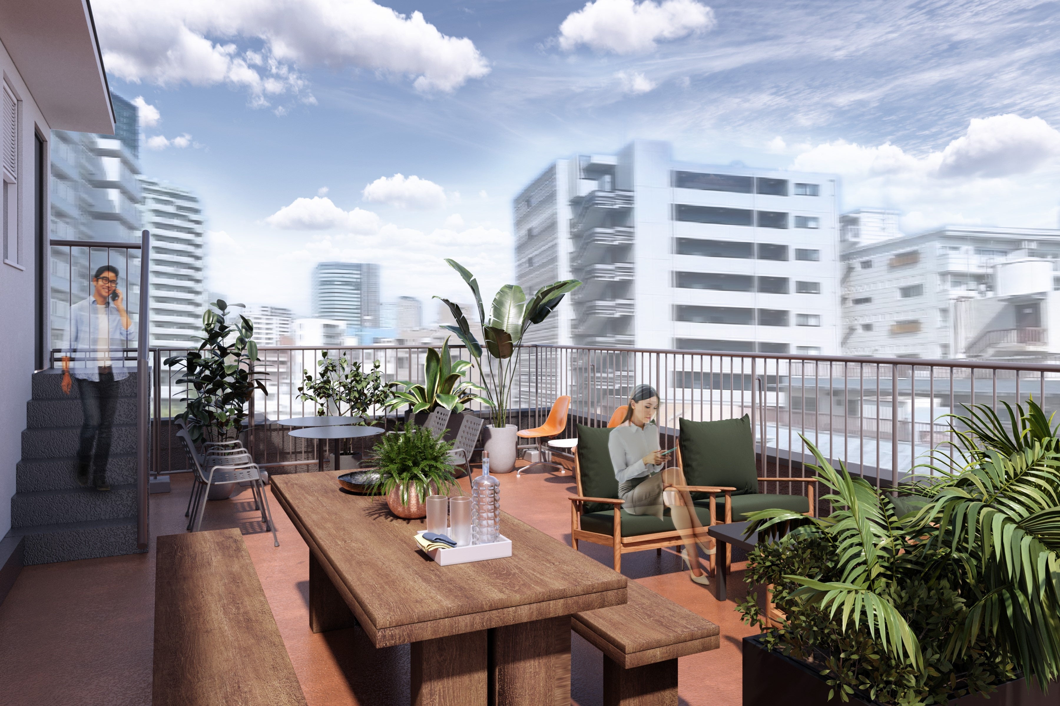 ▲ルーフトップテラスイメージ