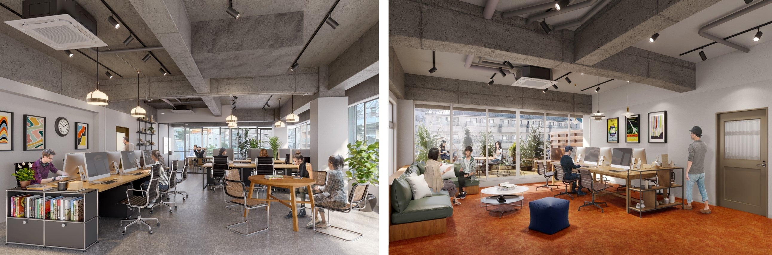 ▲3階専有部／4階専有部イメージ