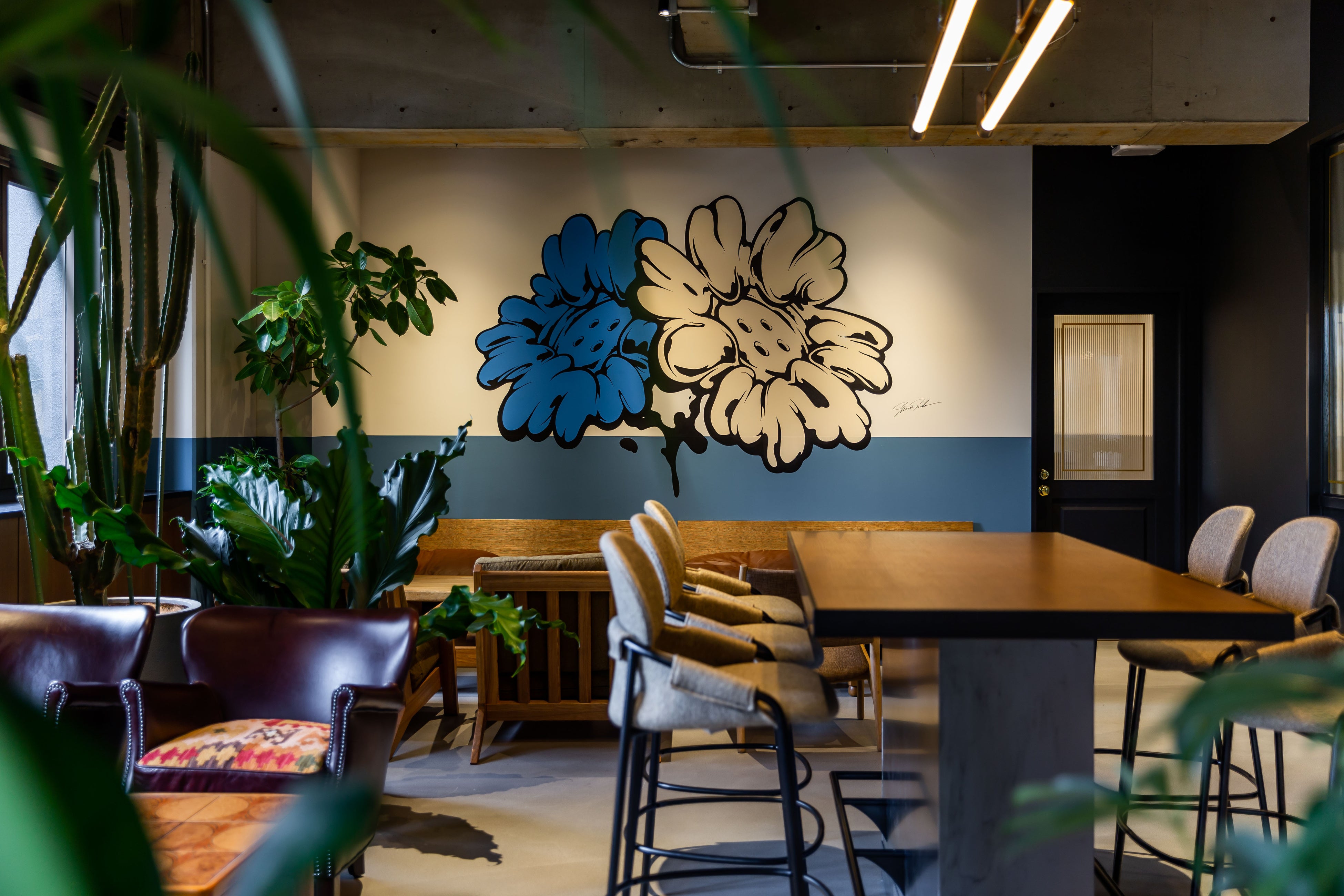 ▲リアルゲイト本社ラウンジ