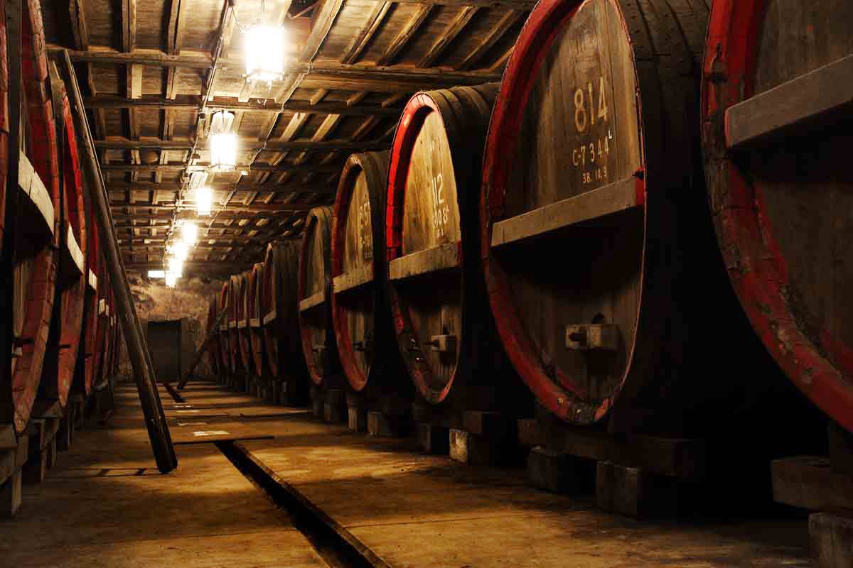 シャトー・メルシャンの塩尻セラー