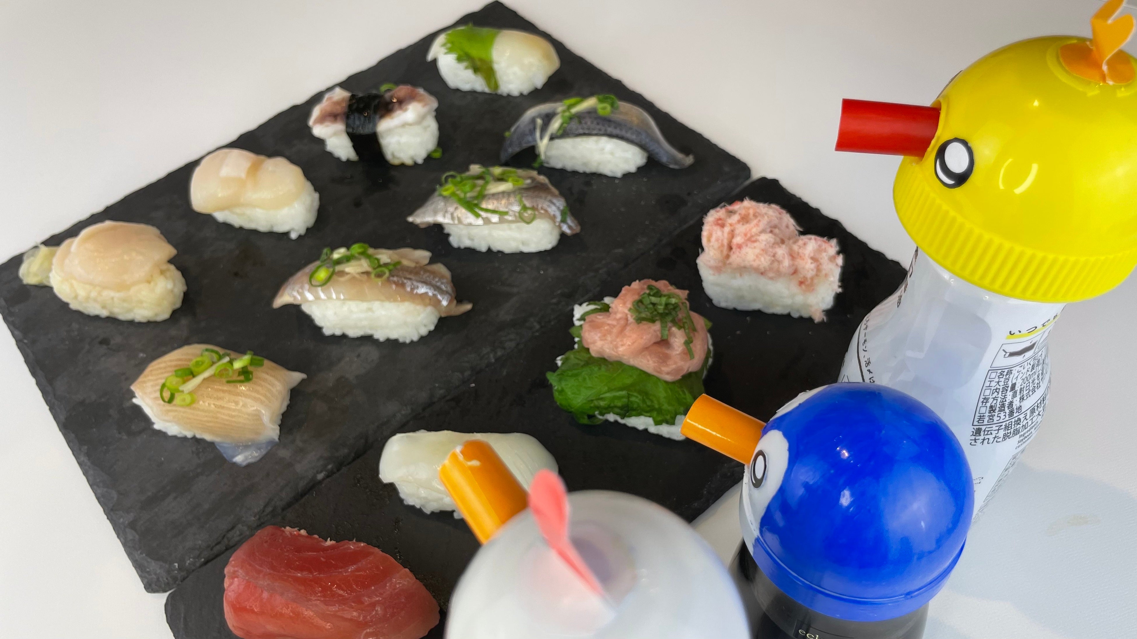 お寿司を食べたすぎる3人