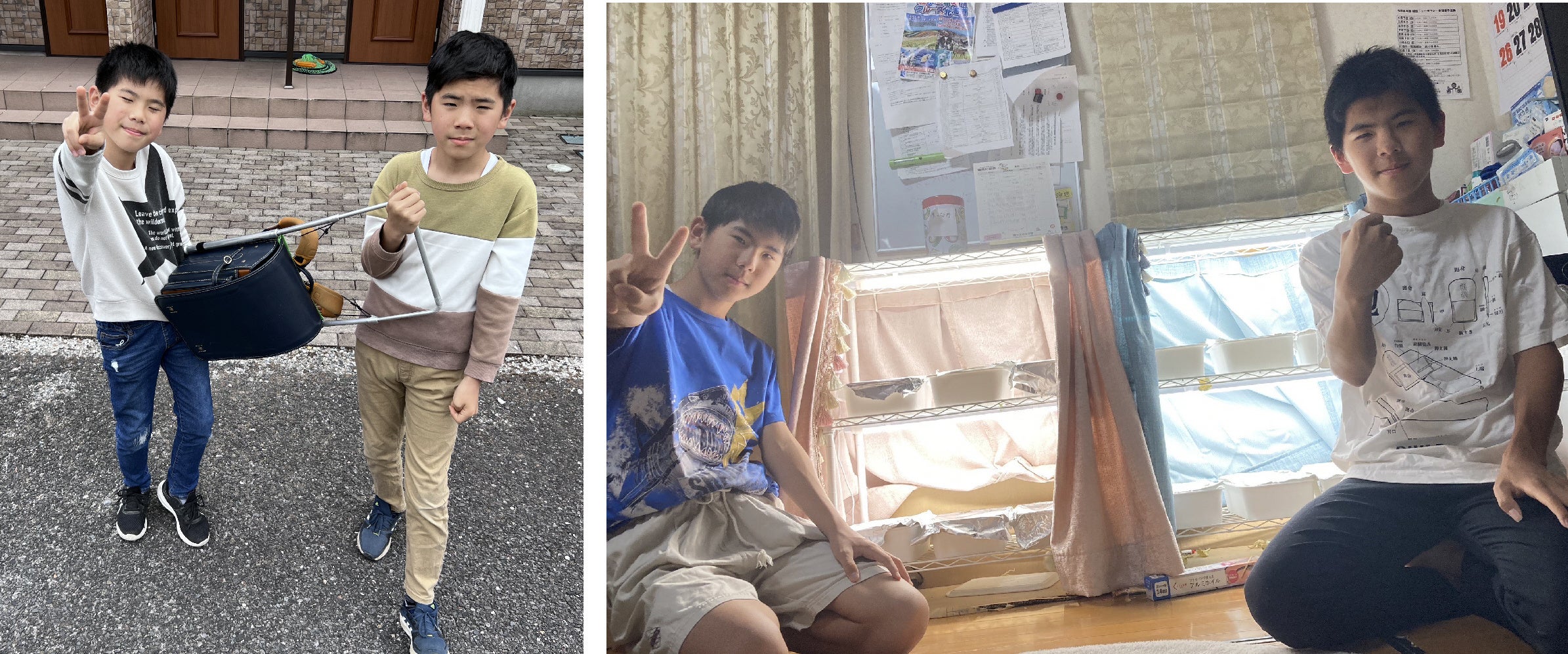 さんぽセル考案の双子も参加