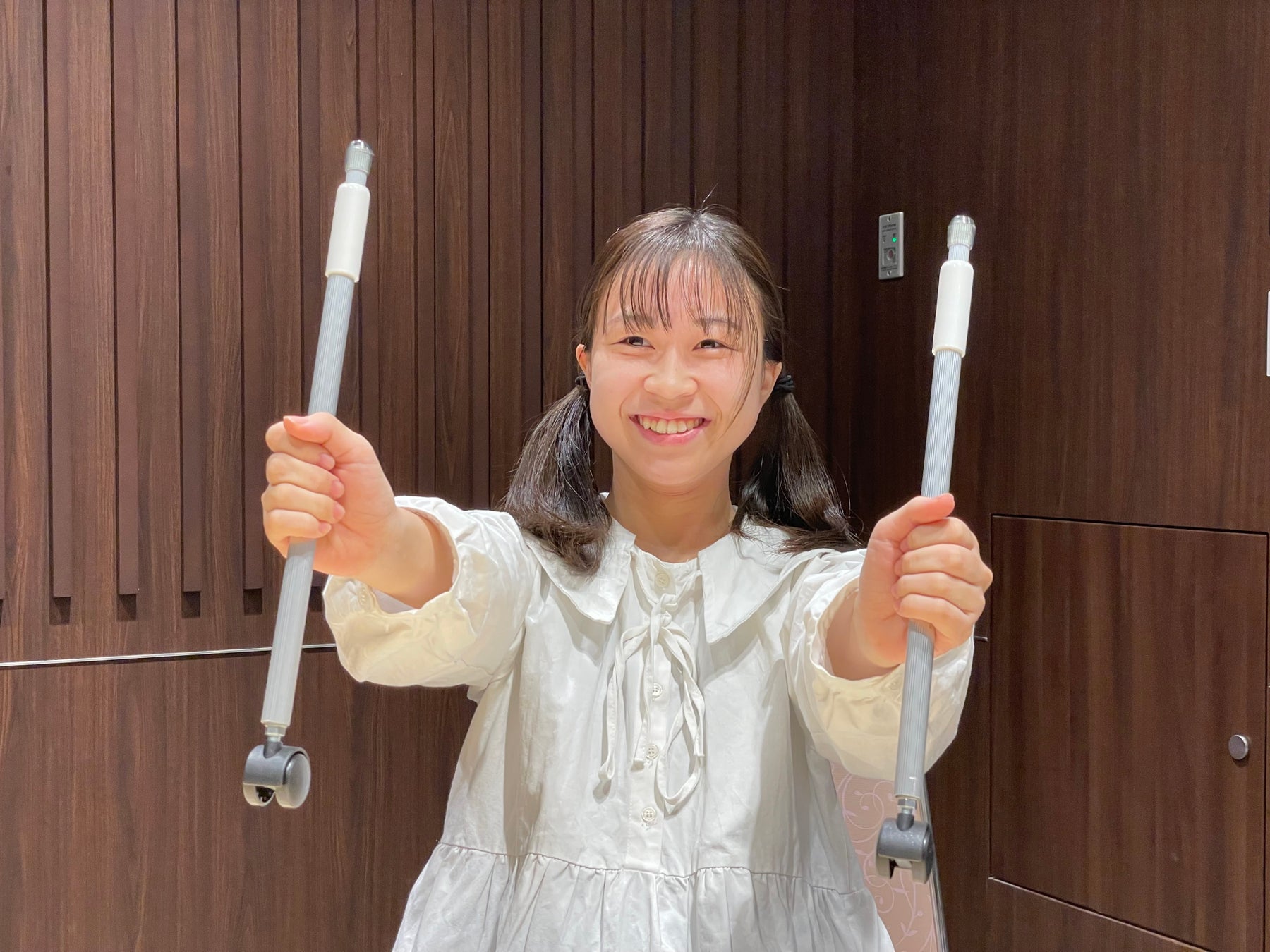 さんぽセルの主体となる2本のスティック