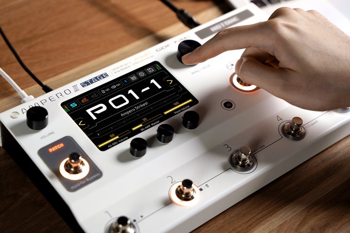 HOTONE AMPERO II STAGE マルチエフェクター アンプモデラー Hotoneからライブステージに特化した即戦力ギア「Ampero Ⅱ