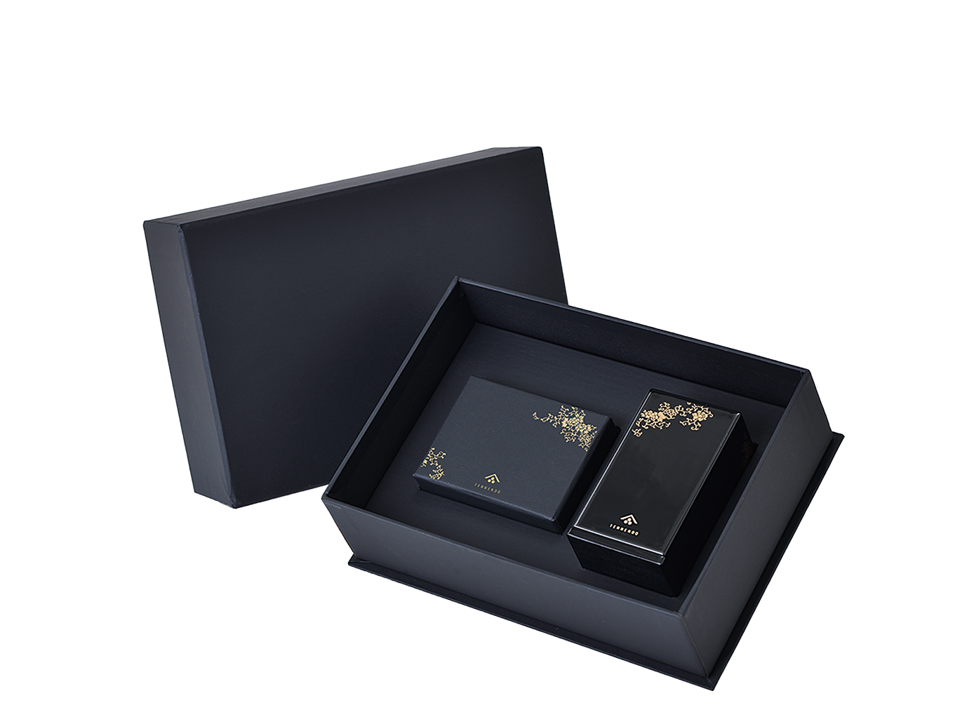 使いやすさを考えて「立てて置ける」お香入れを同梱