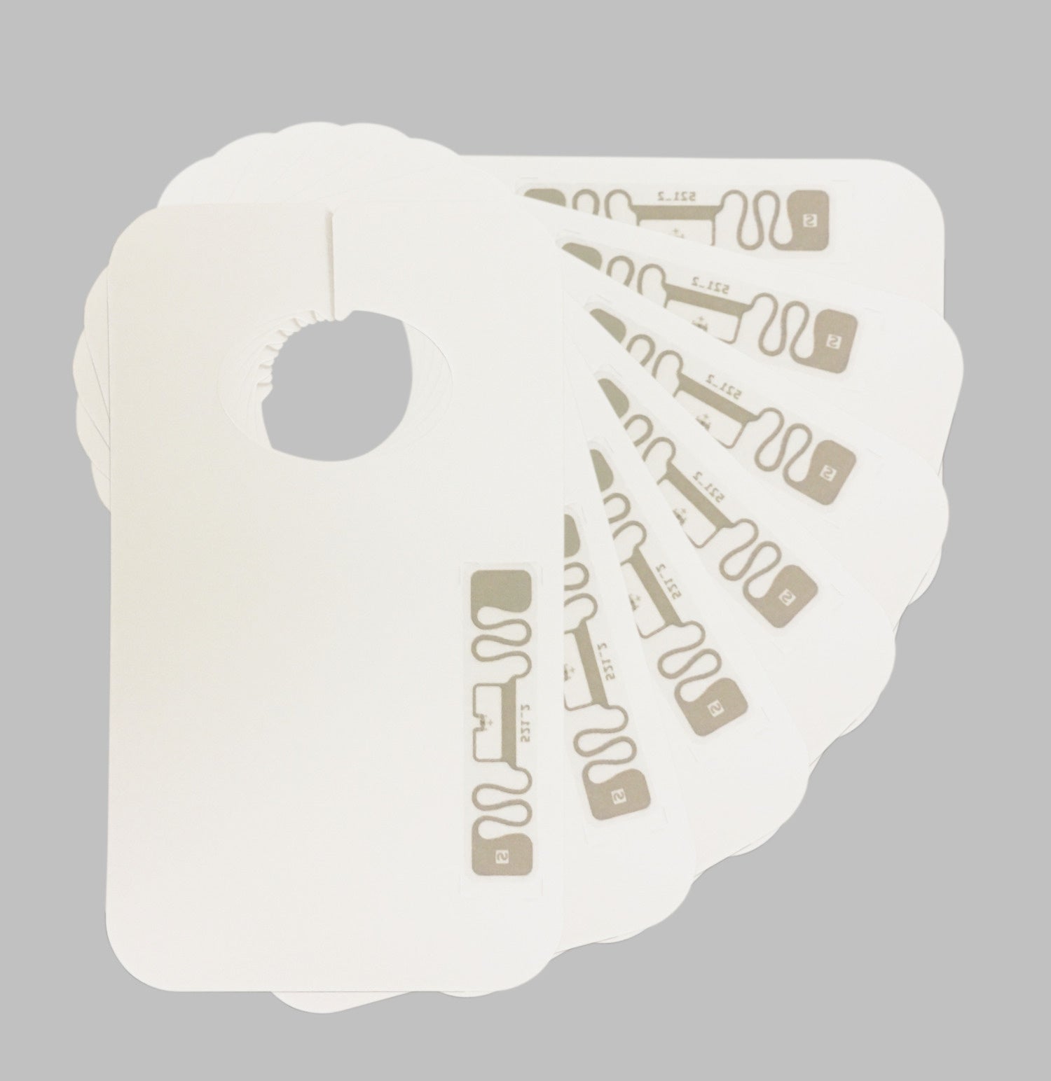 提供予定のＲＦＩＤハンギングタグ（見本）