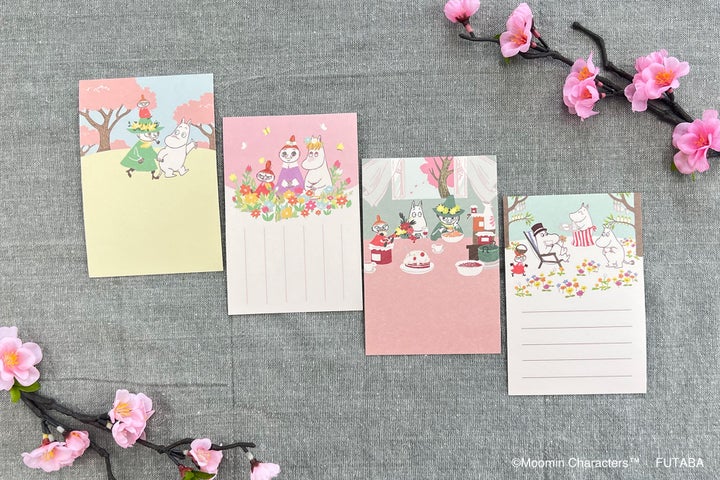 2024年春、ムーミンデザインのはがきとダイカットメモが販売開始! 2024年春、ムーミンデザインのはがきとダイカットメモが販売開始!