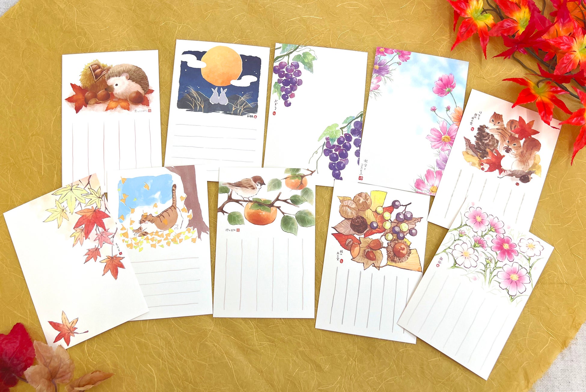 絵入りはがき22秋柄 の販売開始 株式会社郵便局物販サービスのプレスリリース 絵入りはがき22秋柄 の販売開始 株式会社郵便局物販サービスのプレスリリース