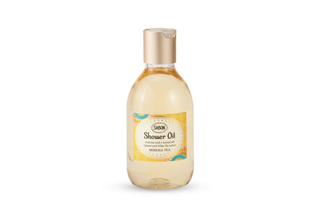 SABON『シャワーオイル ミモザティー』300mL 2,970円(税込)