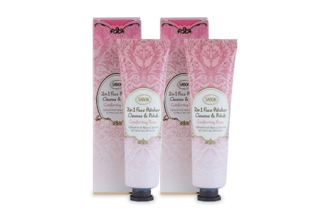 【SABON】 ローズウォータージュレ & フェイスポリッシャー リフレッシング ローズ フェイスケアライン』に自然の恵みで『磨く』『整える