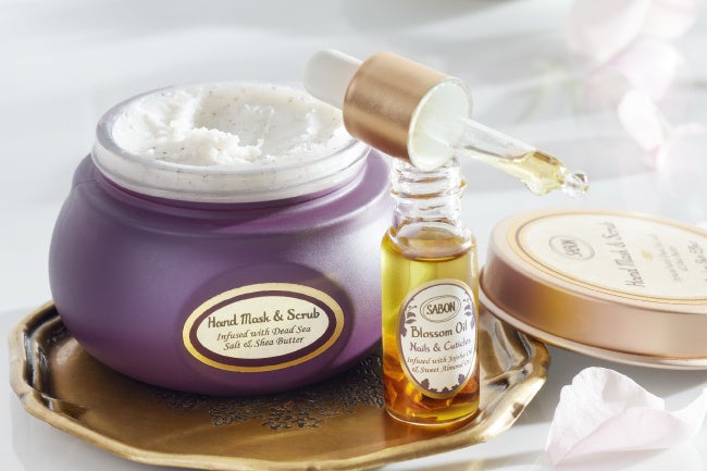 SABON『ハンドマスク＆スクラブ』『ブロッサムネイルオイル』