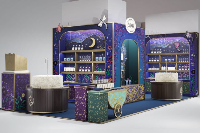 『SABON Holiday Collection 2023 POP UP SHOP』イメージ