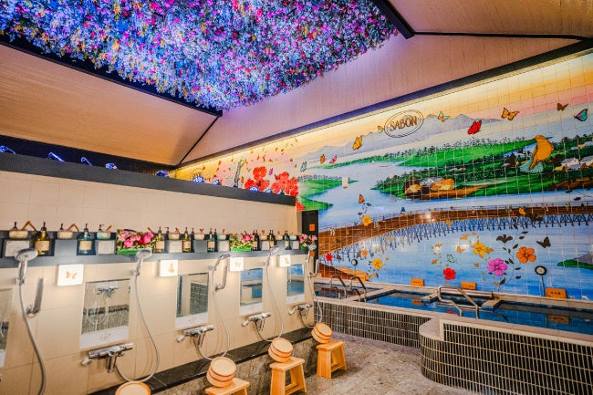 SABON×堀田湯 洗い場